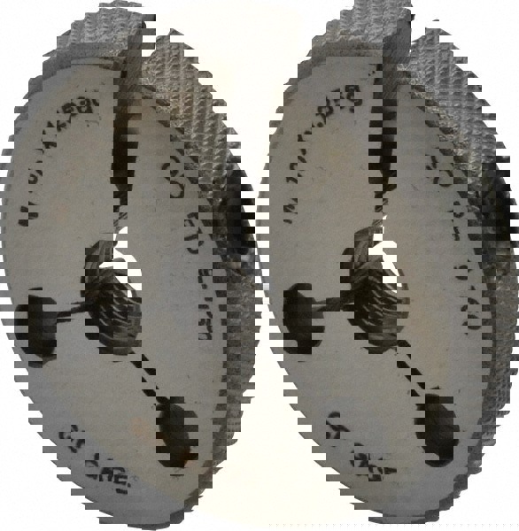 Threaded Ring Gage: M10 x 1.25 Thread, Metric, Class 6G, Go